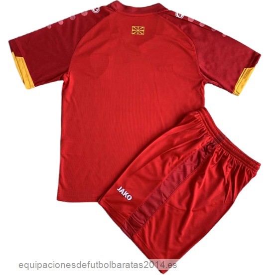 Nuevo 1ª Conjunto De Niños Macedonia del Norte 2023 Rojo Baratas